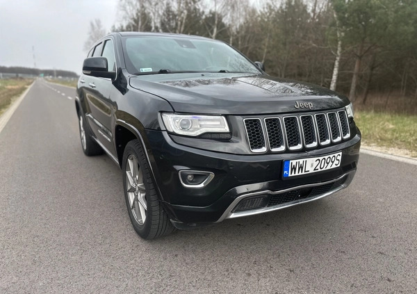 Jeep Grand Cherokee cena 77200 przebieg: 187400, rok produkcji 2015 z Kobyłka małe 56